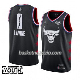 Canotte Bambino Chicago Bulls Zach LaVine 8 2019 All-Star Jordan Brand Nero Swingman